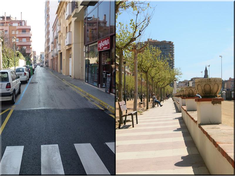 El carrer de López Puigcerver i el mur del passeig del Mar, els dos àmbits d'actuació més votats.