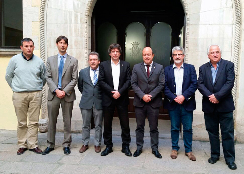Entitats firmants de la Declaració de Cervera. (Foto: AMI).