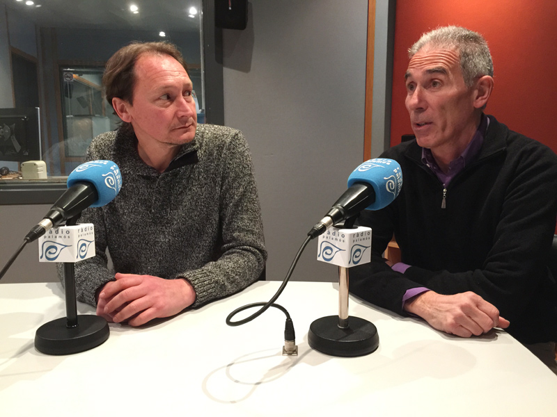 Dani Reixach i Miquel Gubert, integrants de Junts X Palamós i Sant Joan.