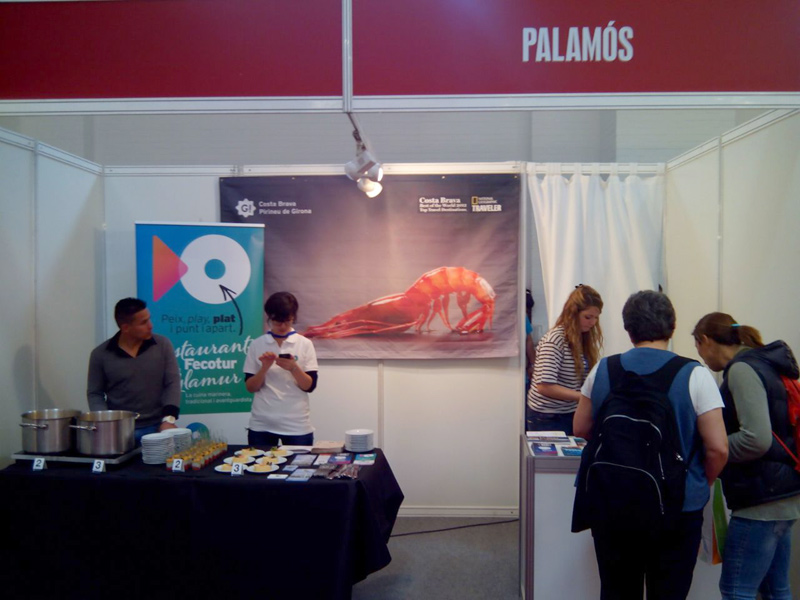 L'estand de Palamós al B-Delicious. (Foto: Fecotur)