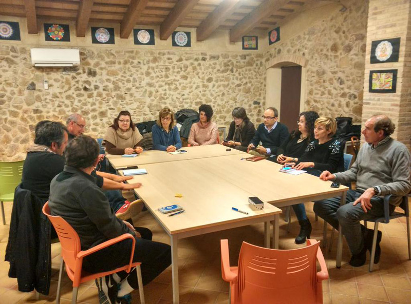 Reunió del grup de treball de la candidatura socialista.