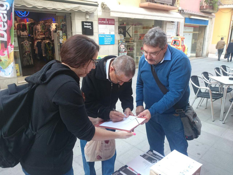 Procés participatiu de Pirates, dissabte als carrers de Palamós.