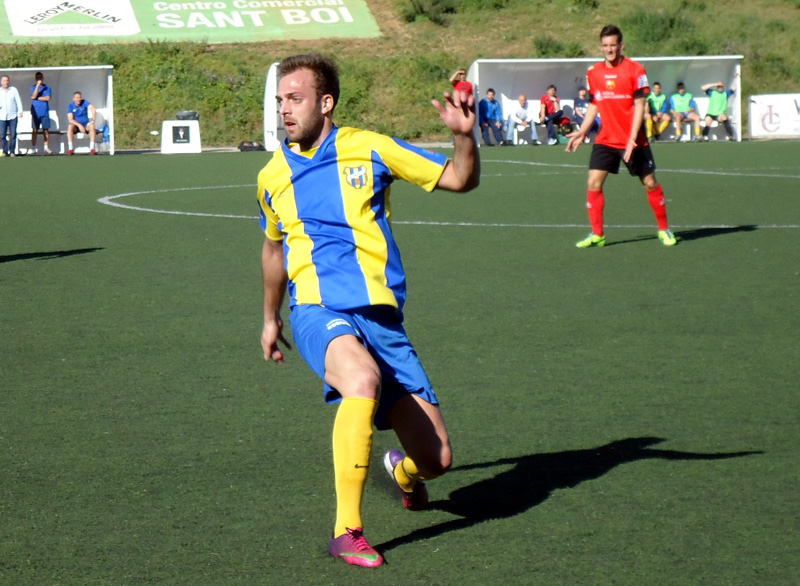 Sergi Arimany està en un gran moment de forma. (Foto. S. Cortés.)