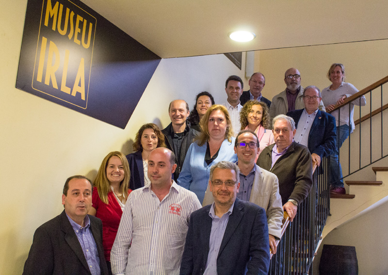 Els alcaldables d'ERC al Baix Empordà, a la Casa Irla de Sant Feliu de Guíxols el passat divendres. (Foto: ERC.)