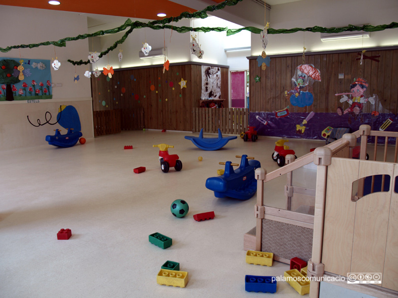 Interior de la llar d'infants municipal de Palamós.