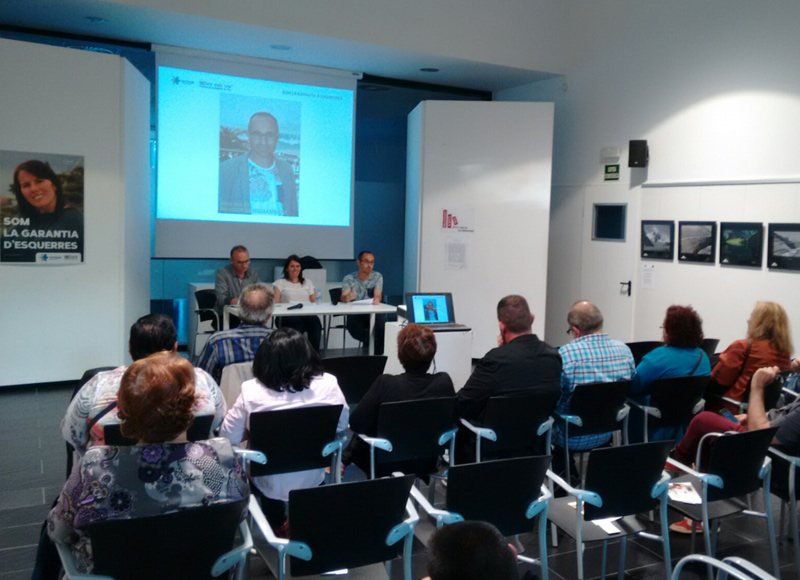 Acte de presentació del programa electoral de l'Entesa.