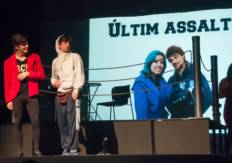 L'obra de Gespa Jove 'KO Tècnic'. (Foto: J. Massoni. Gespa Teatre.)