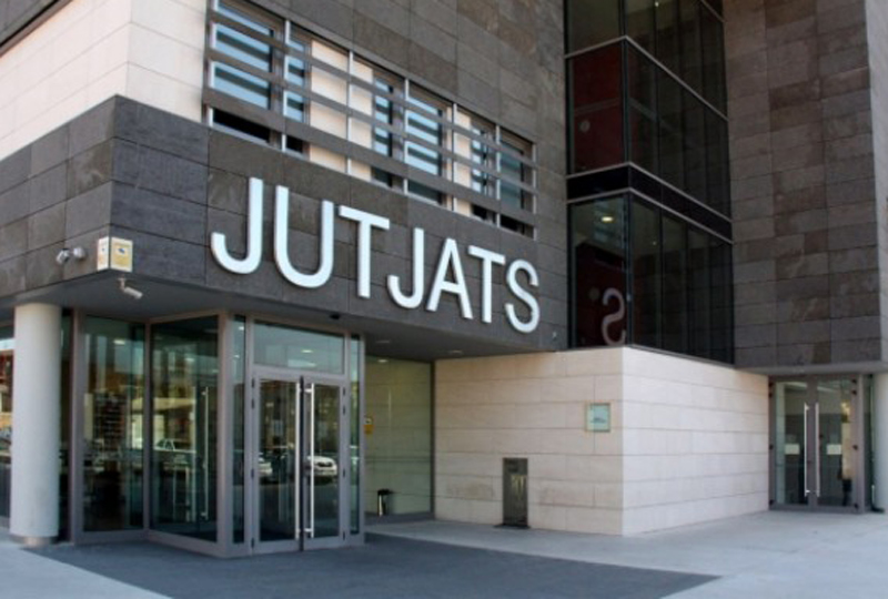 Els jutjats de La Bisbal d'Empordà.