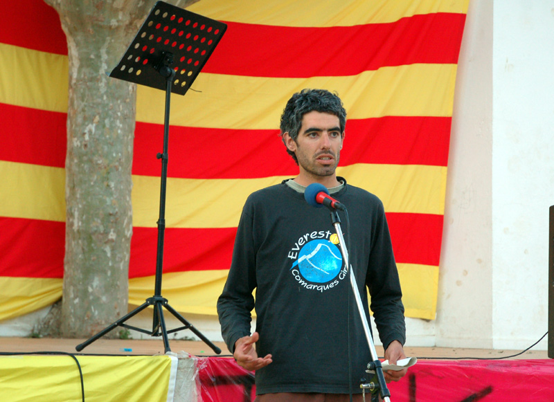 El candidat de CUP a Palamós, Joan Bohigas.