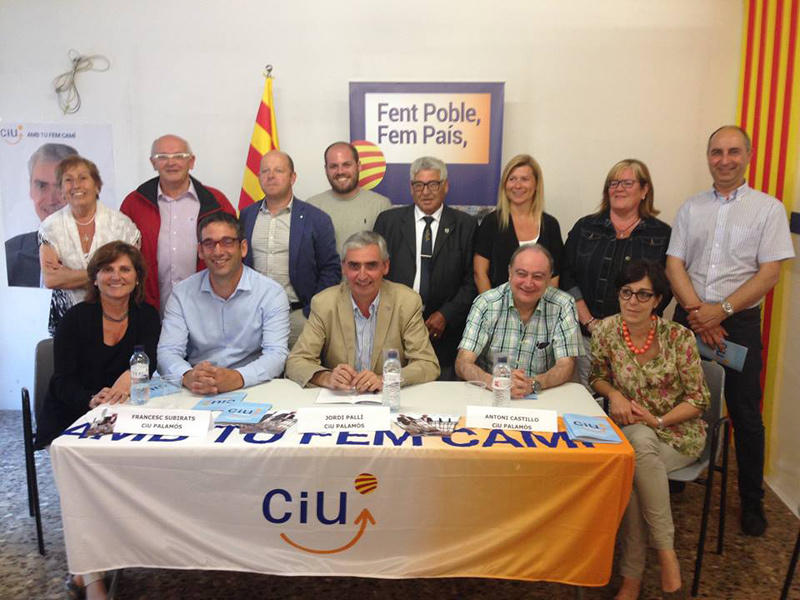 L'equip de CiU per a aquestes eleccions municipals.