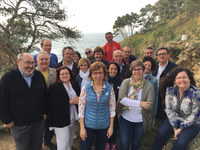 La candidatura del PSC per a les eleccions municipals.
