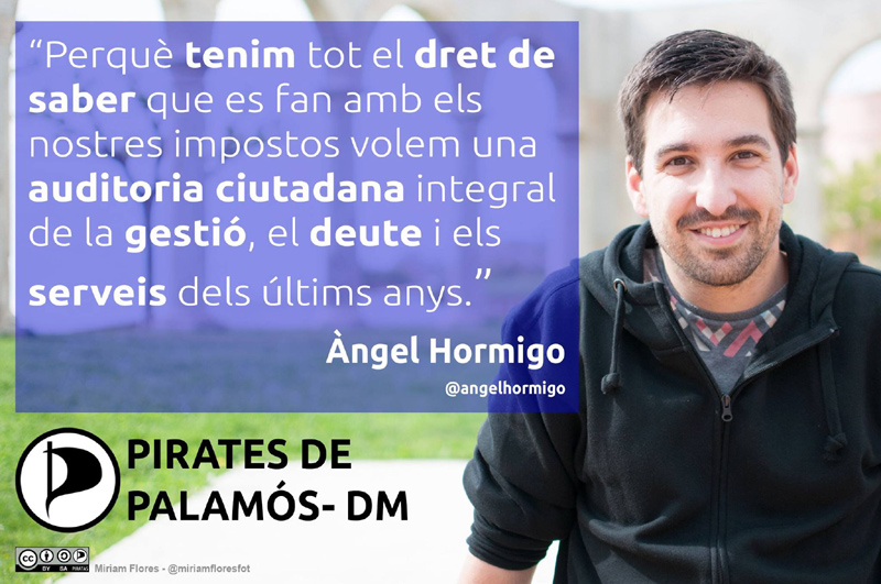 Pirates demana una auditoria integral de la gestió, el deute i els serveis dels últims anys de govern.