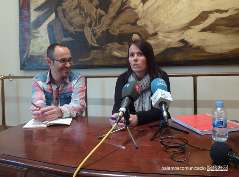 La candidata d'Entesa, Laia Súñer, a la dreta, no entrarà a l'Ajuntament.