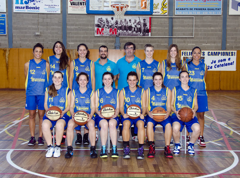 El CE Palamós defensarà un avantatge de 28 punts amb el Cornellà B (Foto: Olga Grassot).