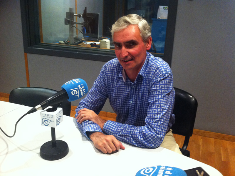 El cap de llista de CiU a Palamós, Jordi Pallí.
