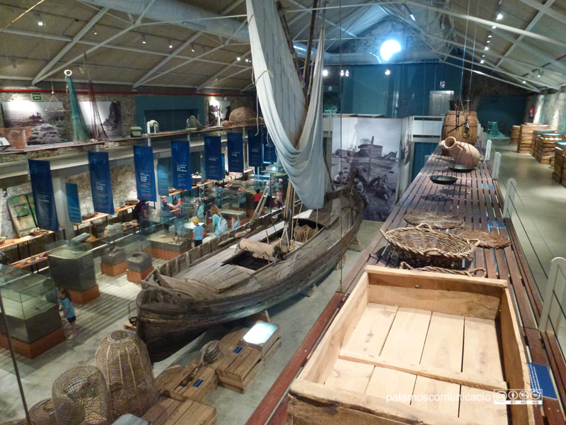 Exposició permanent del Museu de la Pesca de Palamós.