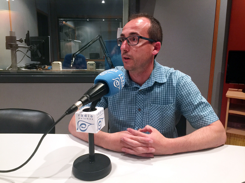 L'alcaldable d'ERC a Palamós, Lluís Puig.