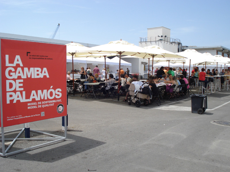 La Fira de la Gamba es farà demà al recinte del port de Palamós.