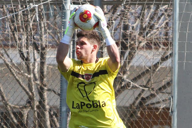 Aleix Manzano, reforç per a la porteria del Palamós CF. (Foto: golcat.)
