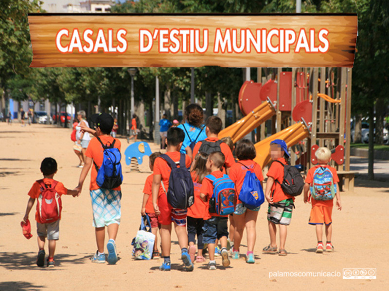 Palamós inicia el dia 1 de juliol el Casal d'Estiu 2015.