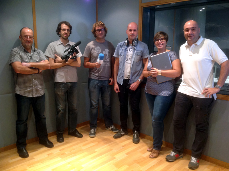 L'equip humà que produeix la programació de Ràdio Palamós.