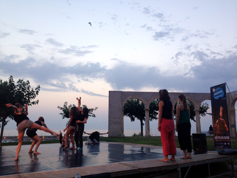 Un moment del Concurs de Joves Intèrprets de Dansa Contemporània. (Foto: Àrea de Cultura).