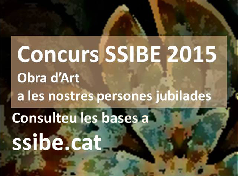 Cartell amb la convocatòria del concurs artístic. (Foto: SSIBE).