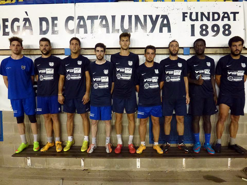 Els fitxatges del Palamós CF per a la nova temporada. (Foto: Palamós CF).