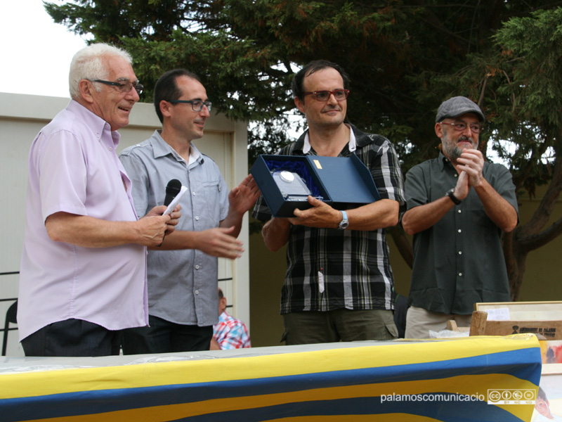 Homenatge a Joan Teixidor, ahir a l'Arbreda.
