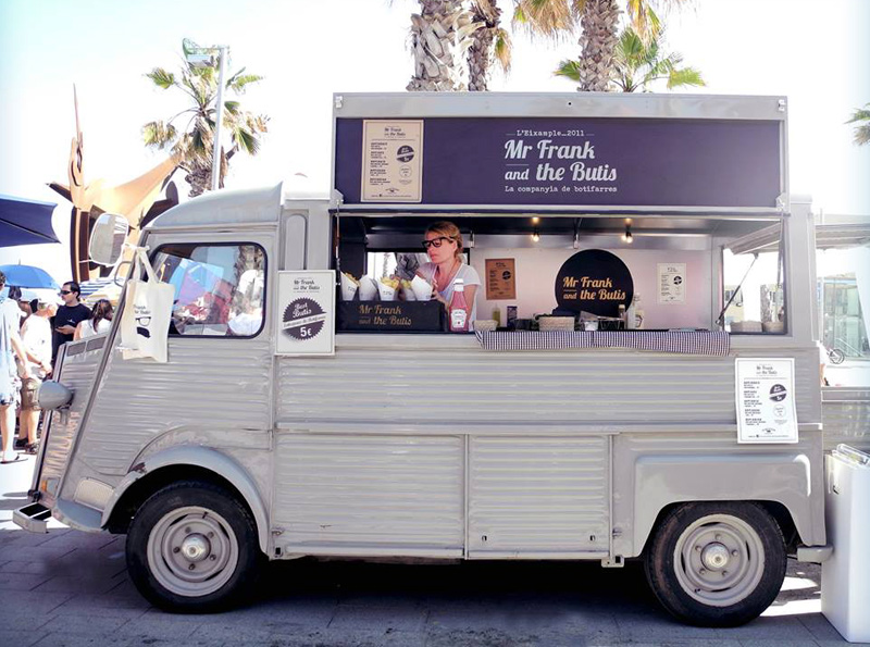 Un dels punts de venda de menjar del Costa Brava Fashion Weekend. (Foto: CBFW).