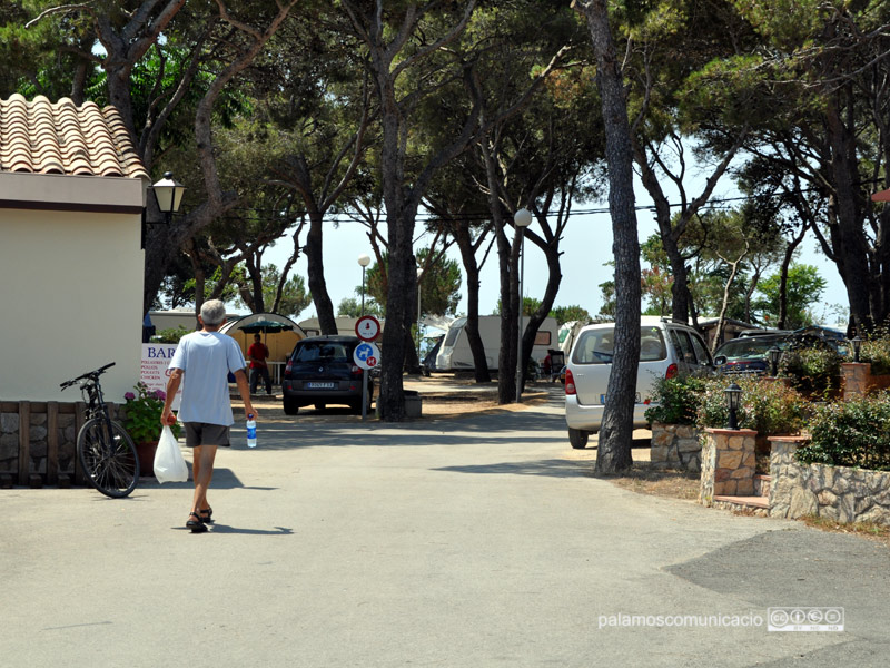 Un establiment de càmping de Palamós.