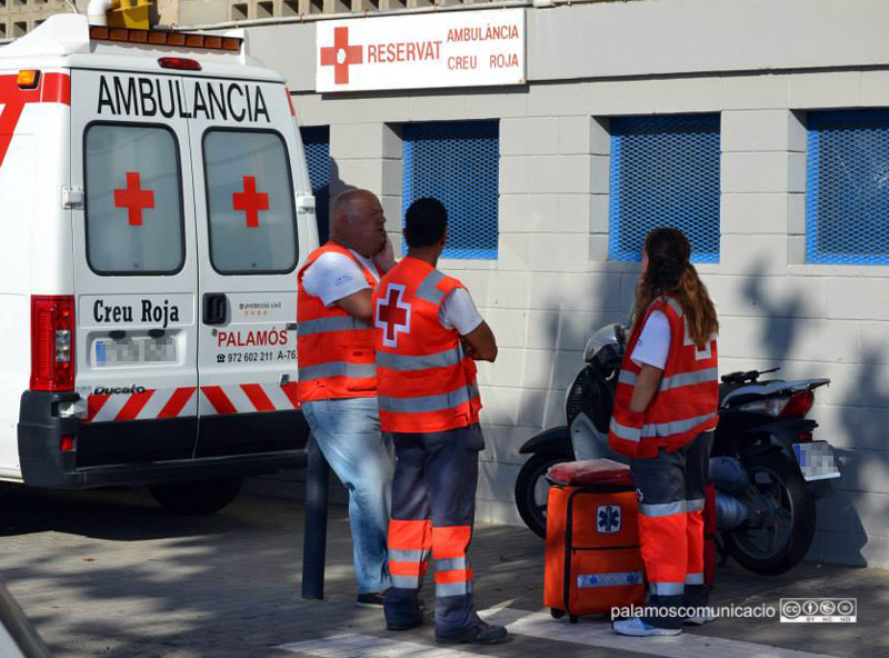 Un servei preventiu de Creu Roja.