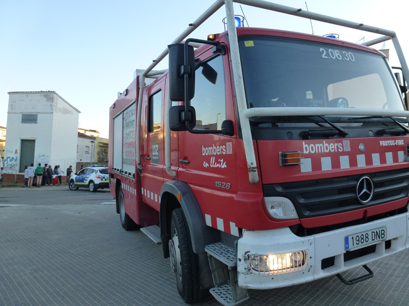 Una actuació dels Bombers a Palamós, en una imatge d'arxiu.