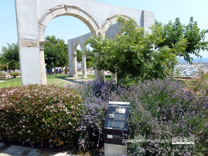 Les restes del convent dels frares Agustins, a la zona del Pedró.