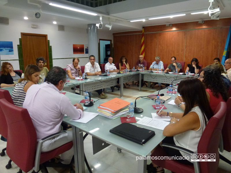 Imatge del Ple ordinari del passat mes de juliol.
