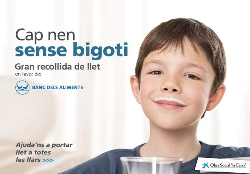 Imatge promocional de la campanya 'Cap nen sense bigoti'.
