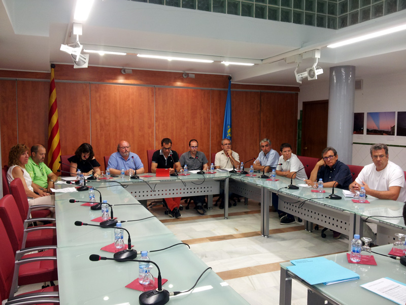 Fotografia d'arxiu d'una reunió dels òrgans de la Mancomunitat. (Foto: Ajuntament de Palamós)