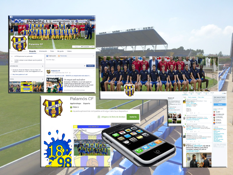 El Palamós CF ja disposa d'app pròpia.