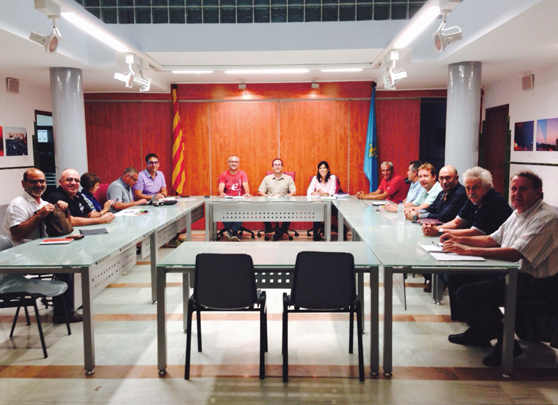 Reunió del Consell Econòmic i Social, aquesta setmana. (Foto: Ajuntament de Palamós).