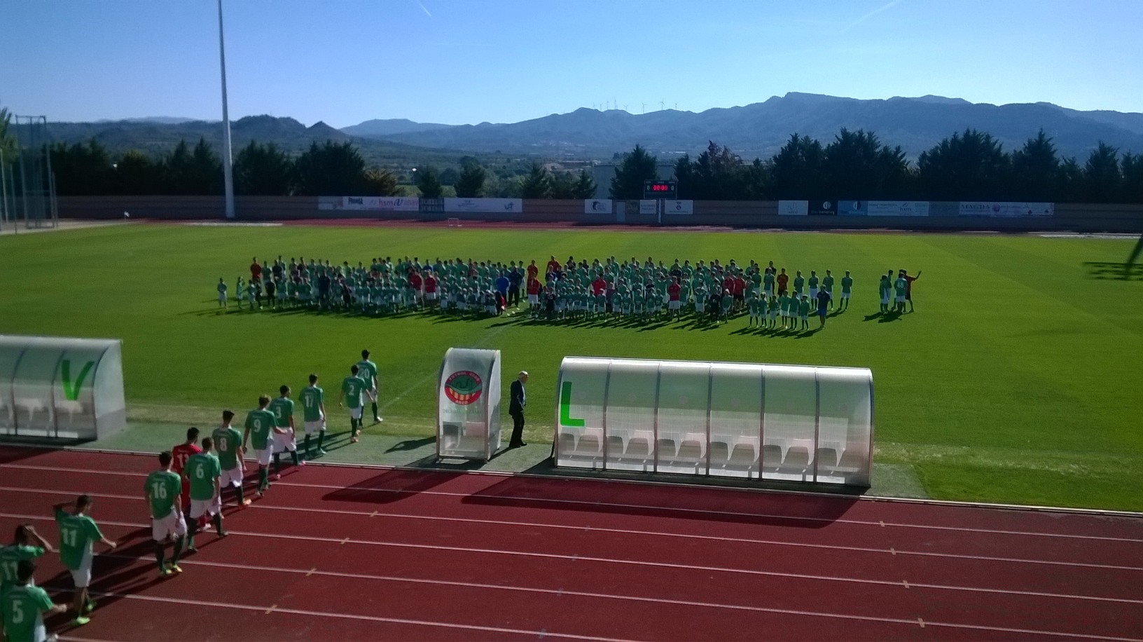 El Palamós ha perdut al camp de l'Ascó. Foto: R.Ribas.