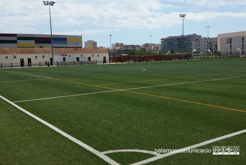 Camp municipal de futbol de Sant Antoni.
