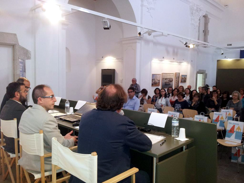 Acte d'obertura de les jornades, aquest matí. (Foto: Ajuntament de Palamós).