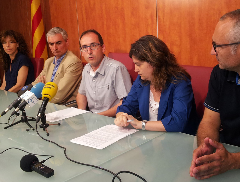 Imatge d'arxiu de la presentació del cartipàs municipal. (Foto: Ajuntament de Palamós).