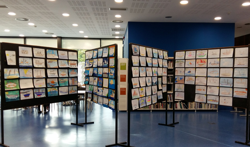 Exposició de dibuixos per commemorar el centenari del 