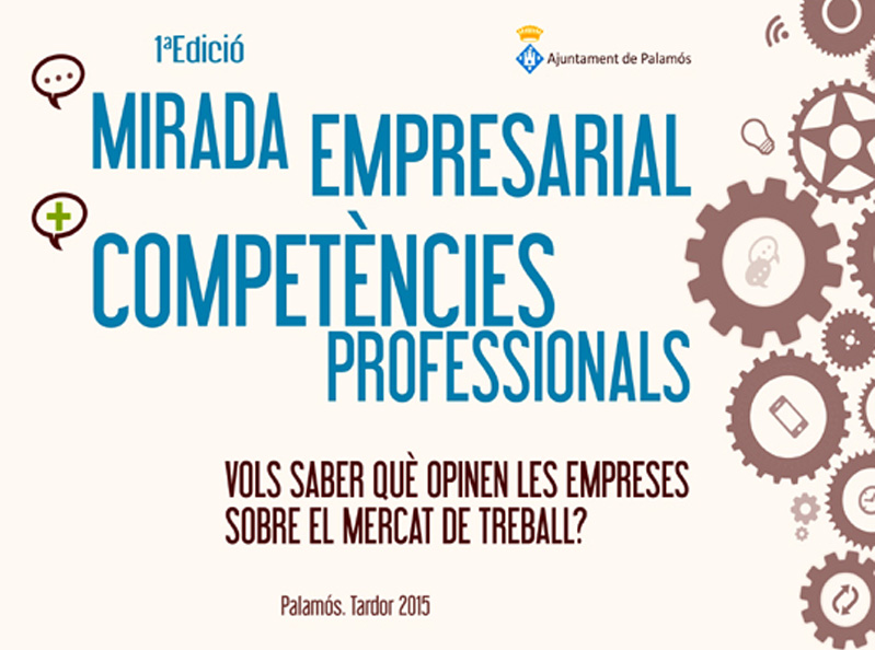 Document anunciador del cicle de xerrades sobre competències professionals. 