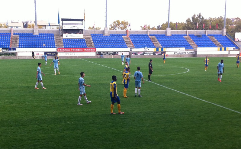 Palamós i Gavà han empatat a un gol en el partit disputat a l'Estadi Palamós - Costa Brava.