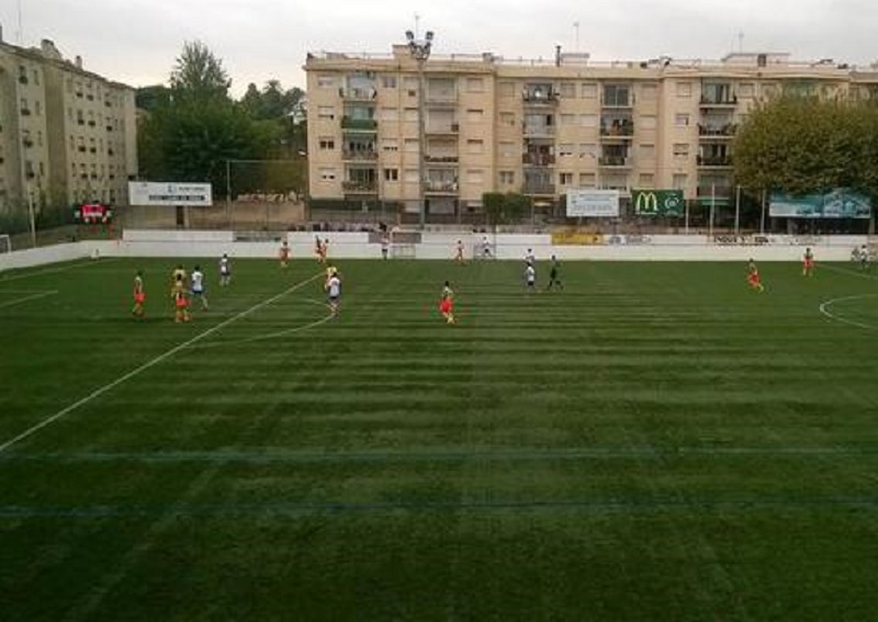 El Palamós C.F. ha golejat al camp del CD Masnou. Foto: R. Ribas