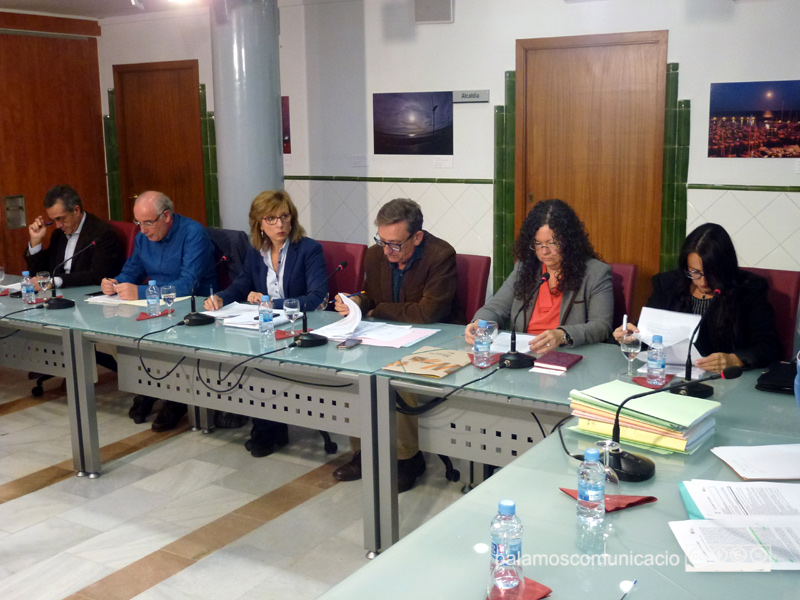 El grup del PSC va votar en contra les ordenances fiscals en el Ple d'ahir al vespre.