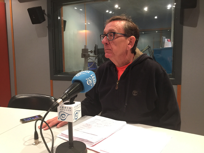 Joan Gea, regidor del grup socialista a l'Ajuntament de Palamós.