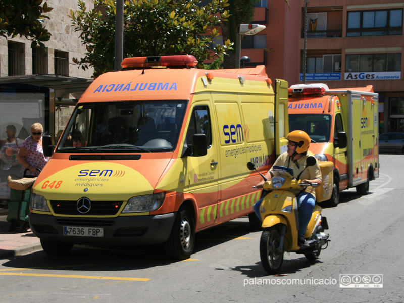Unitats del Servei d'Emergències Mèdiques.